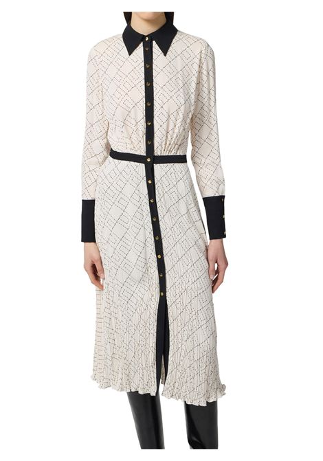 Abito Elisabetta Franchi donna ABS0256EF1 Avorio ELISABETTA FRANCHI | Abiti | ABS0256EF1